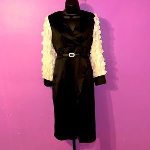 Black & White Evening Dress